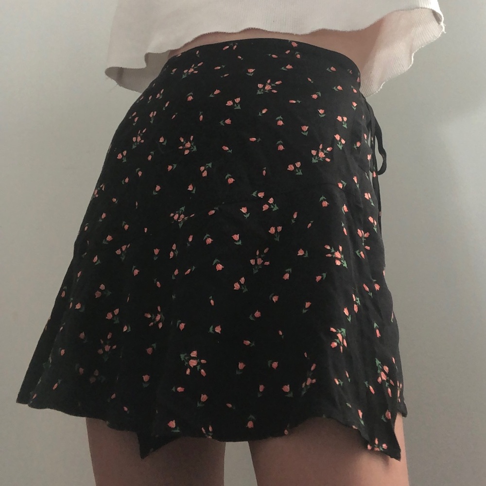 Rosey wrap skirt from urban outfitters